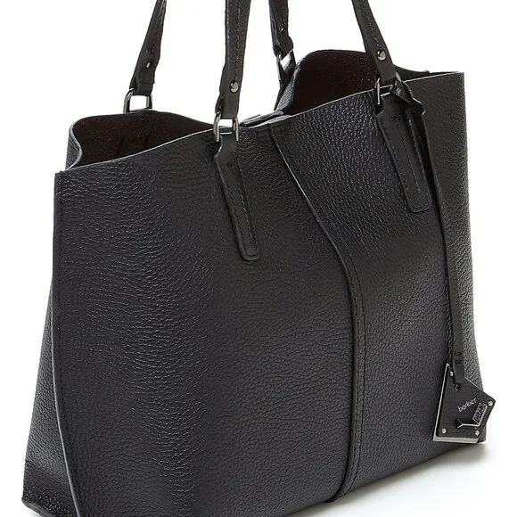 Botkier Hudson Black Leather Tote Bag - Picture 16 of 16